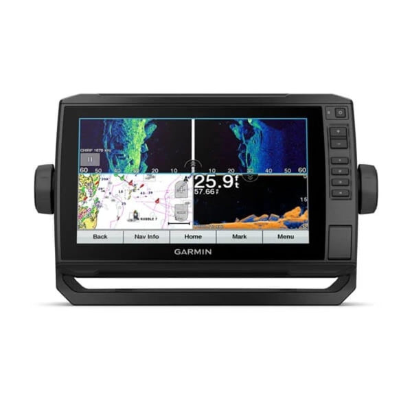 "Garmin ECHOMAP UHD 93sv with GT56UHD-TM Transducer, 9"" Keyed-Assist Touchscreen Chartplotter with U.S. LakeVü g3 and Added High-Def Scanning Sonar" (010-02523-01)