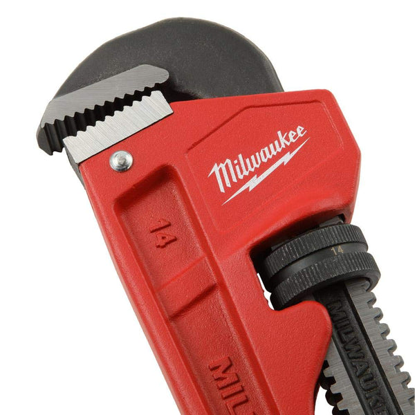 Milwaukee Electric Tool 48-22-7114 14" Steel Pipe Wrench, 17" x 1.4" x 5.2"