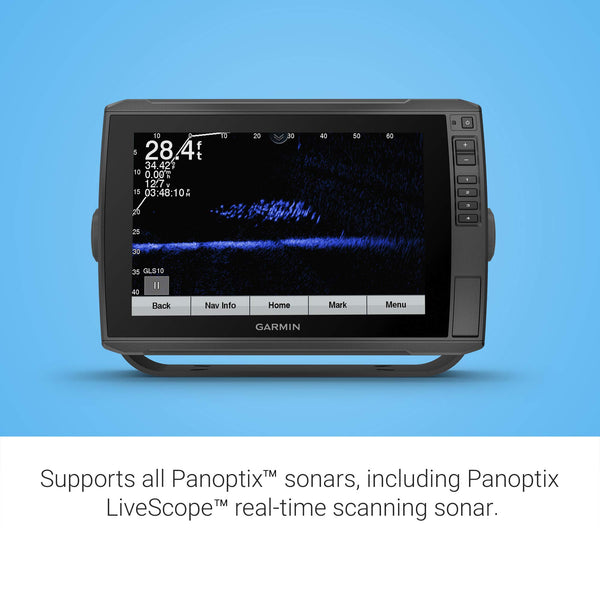 "Garmin ECHOMAP UHD 93sv with GT56UHD-TM Transducer, 9"" Keyed-Assist Touchscreen Chartplotter with U.S. LakeVü g3 and Added High-Def Scanning Sonar" (010-02523-01)