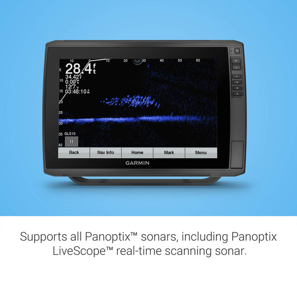 "Garmin ECHOMAP UHD 93sv with GT56UHD-TM Transducer, 9"" Keyed-Assist Touchscreen Chartplotter with U.S. LakeVü g3 and Added High-Def Scanning Sonar" (010-02523-01)