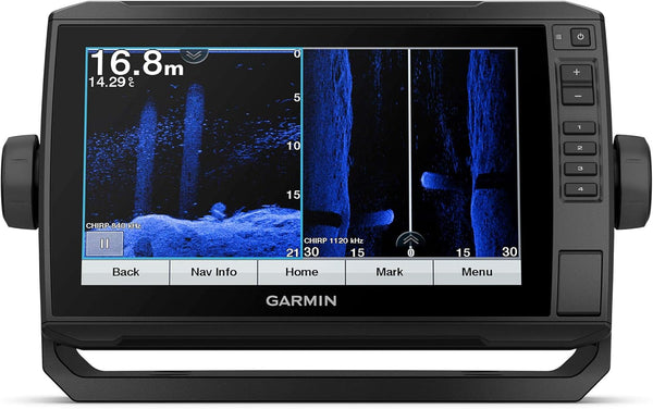 Garmin ECHOMAP UHD 93sv, 9" Keyed-Assist Touchscreen Chartplotter with U.S. LakeVü g3 and GT54UHD-TM transducer