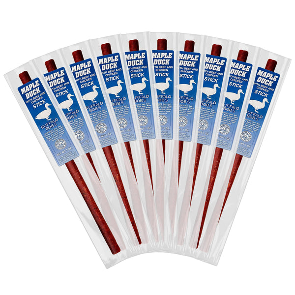 Buffalo Bob's Wild Game Meat Sticks - Jerky Sticks 10 Pack