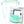 LockerMate 7 Piece Tall Wire Locker Kit with Magnets, Mirror, Dry Erase Board, Storage Cup, Dry Erase Marker School Supplies (Mist Green)